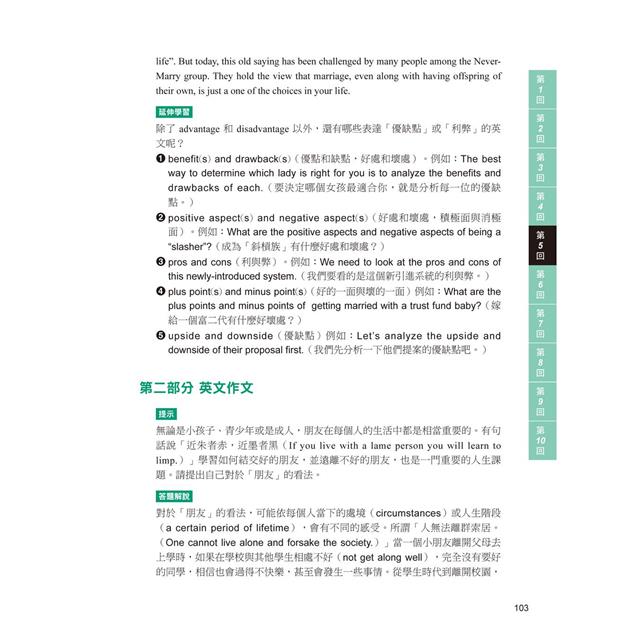 NEW GEPT 新制全民英檢中級寫作&口說題庫大全：完整10回試題，掌握最新出題趨勢（附擬真試題本+口說測驗「考場真實模擬」與「解答範例」QR碼線上音檔） 6