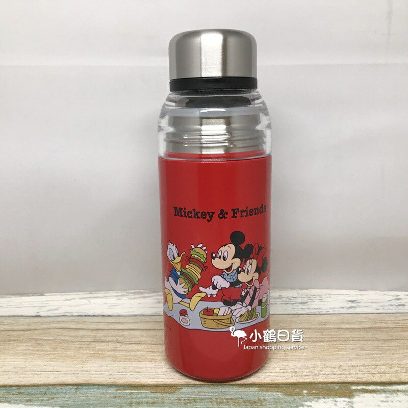 日本進口 Micky & Friends 迪士尼 米奇米妮 冷水瓶 400ml