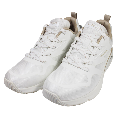 4月特價 (E9) SKECHERSTres-Air Uno 氣墊休閒鞋 運動鞋 健走鞋 白色 177421WHT [陽光樂活