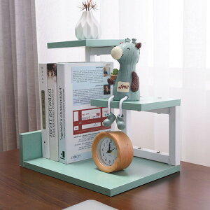 書簡易桌上學生用兒童辦公收納宿舍小書柜簡約現代桌面置物架創意