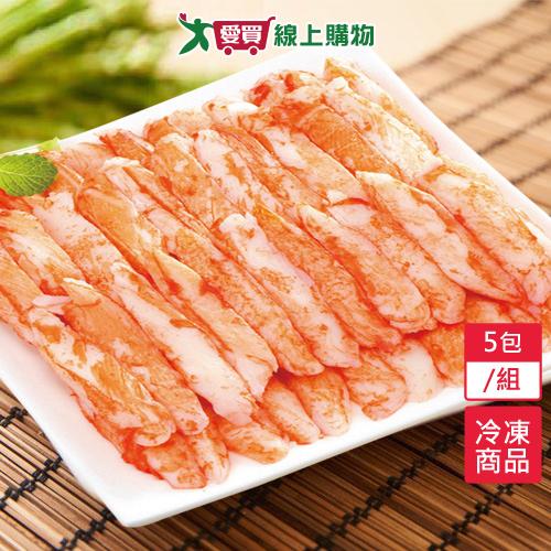 日式風味蟹棒5包/組(270G±5%/包)魚漿製品【愛買冷凍】 0