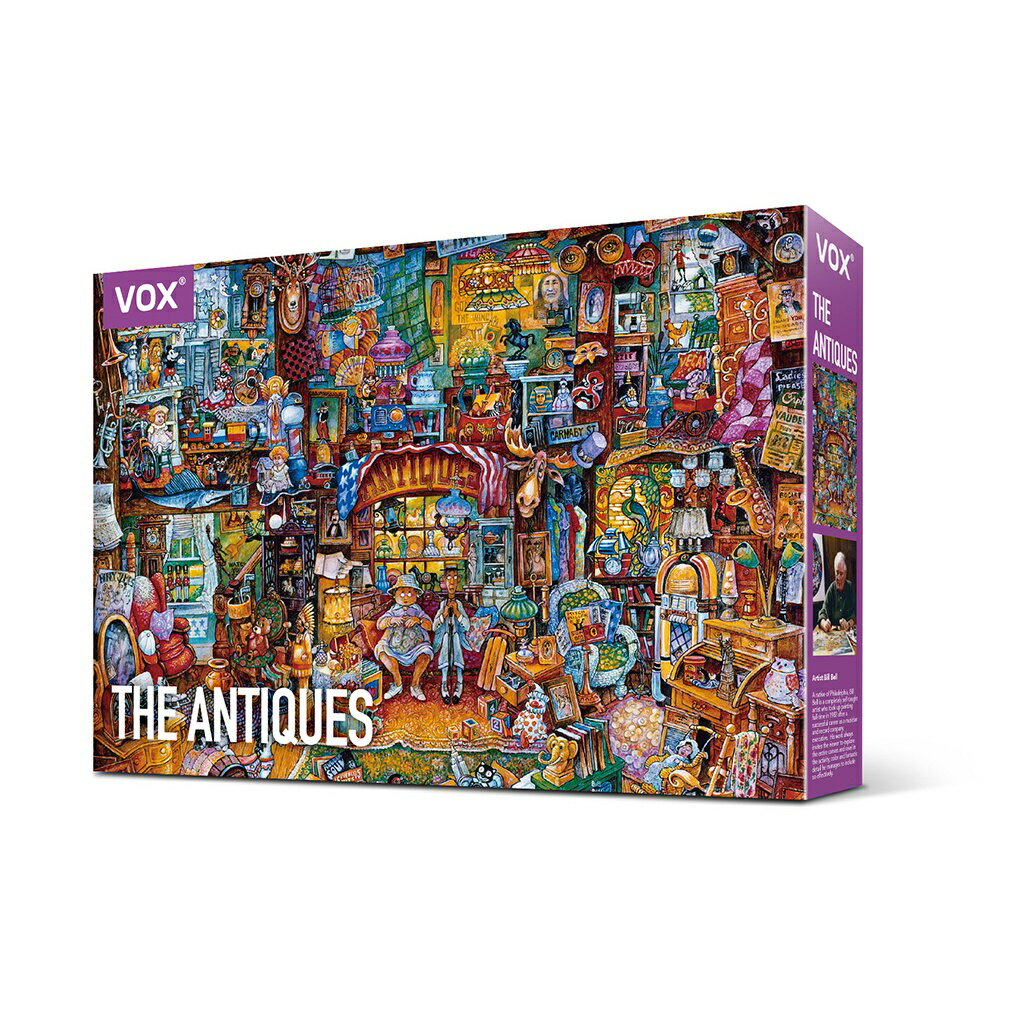 VOX - 比爾・貝爾（BILL BELL）古董世界 THE ANTIQUES 1000片拼圖 VE1000-90