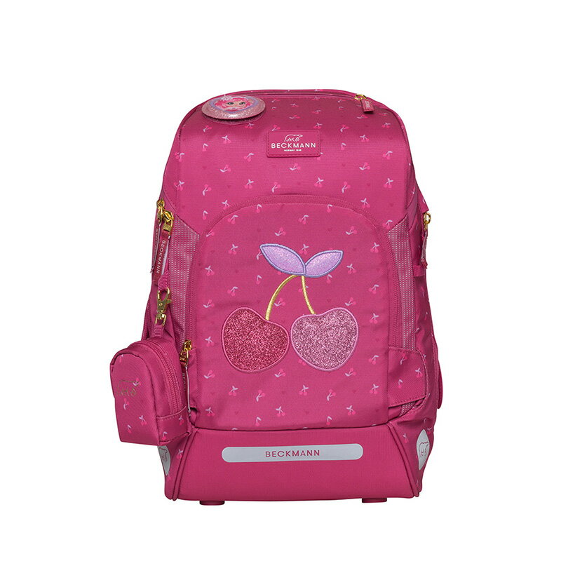 【毒】Beckmann AIR FLX 擴充護脊書包20~25L - 甜美櫻桃