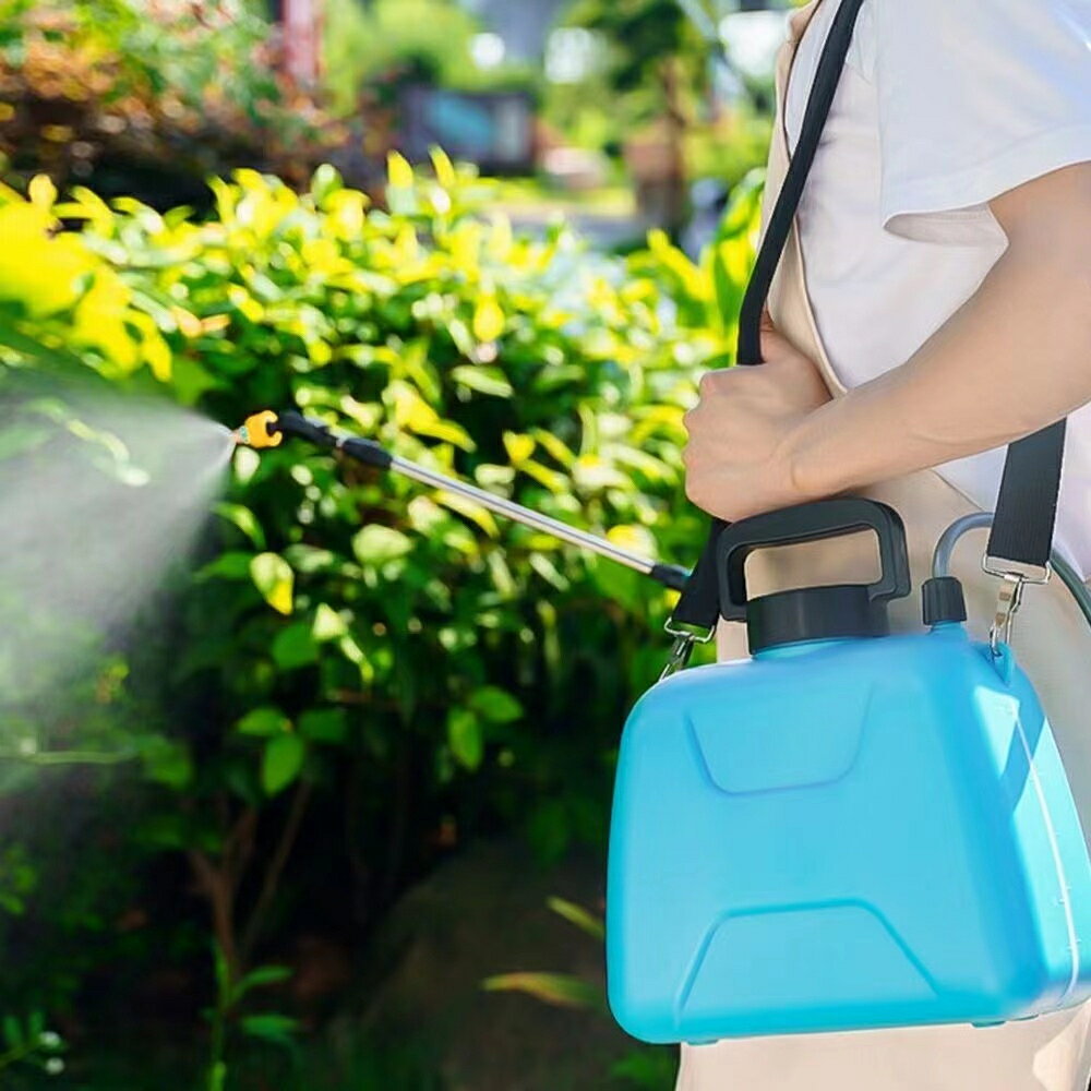 電動噴霧器5L電動噴霧機園藝噴水壺手提式電動噴霧機農業噴霧機消毒機