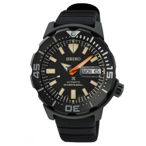 SEIKO 精工錶 PROSPEX 系列 黑潮潛水機械腕錶 4R36-10L0C(SRPH13K1)-42mm-黑面膠帶【刷卡回饋 分期0利率】【APP下單22%點數回饋】
