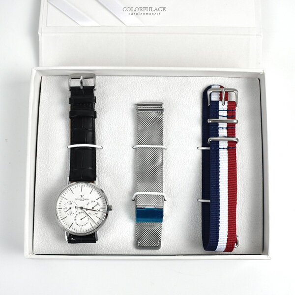 范倫鐵諾˙古柏 三眼多變手錶【NEV20】