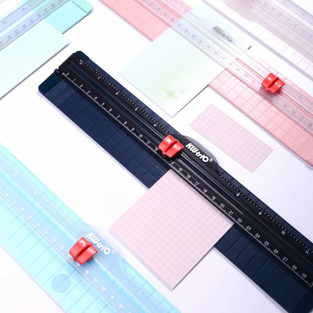 KW-trio A4 迷你 輕型 雙向切紙 裁紙刀 顏色隨機 /臺13831