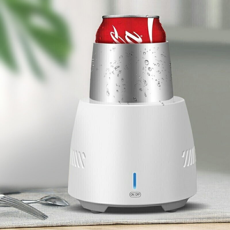 飲料快速製冷機 15分鐘結冰 便攜桌面急凍製冰杯 瞬間製冰冷飲機 冰鎮杯子 冷凍瞬冰降溫杯 涼感 消暑【AH0415】《約翰家庭百貨