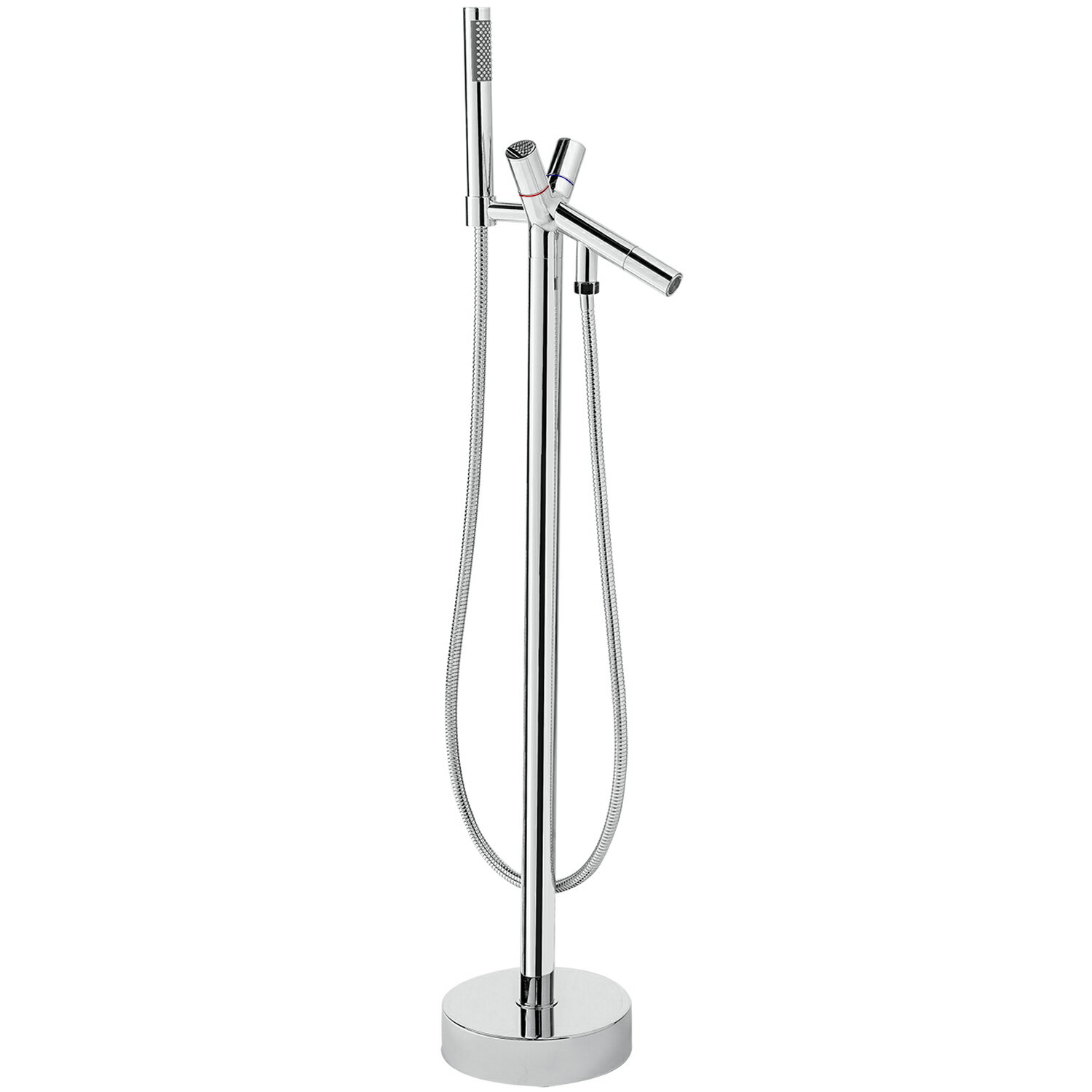 Akdy Akdy Free Standing Floor Mounted Bathtub Faucet With