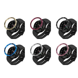 適配三星galaxy watch4 classic智能手表金屬表圈保護殼裝飾品46m