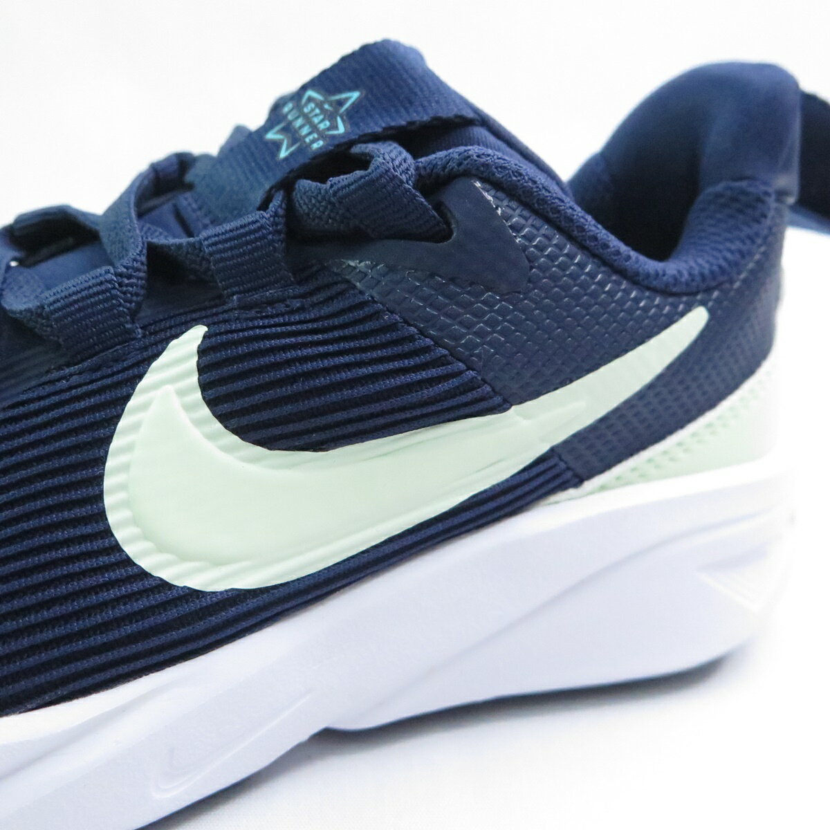 Nike DX7614409 中童鞋 Star Runner 4 NN 免綁鞋帶 深藏青【iSport愛運動】 7