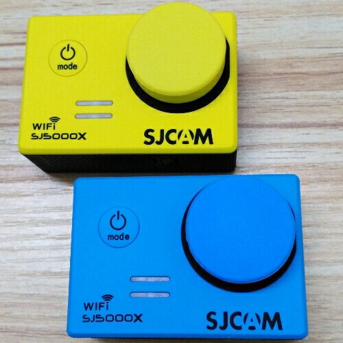 SJ5000X高清wifi運動相機5000+山狗SJCAM配件SJ5000鏡頭蓋軟硅膠