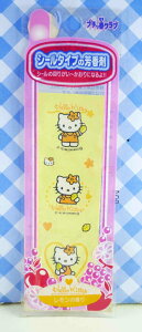 【震撼精品百貨】Hello Kitty 凱蒂貓 KITTY貼紙-香水貼紙-黃檸檬 震撼日式精品百貨