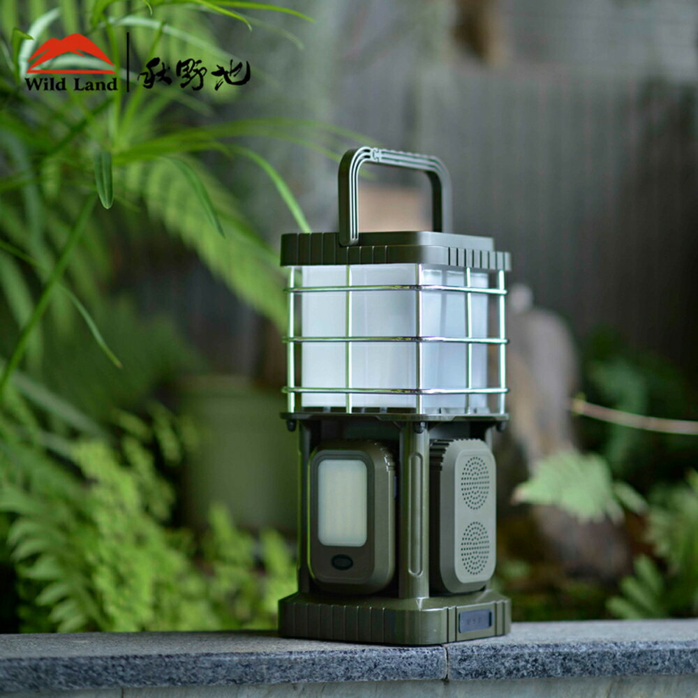 【MRK】 秋野地 原上光 軍綠 帳篷燈 掛燈 驅蚊燈 氣氛燈 音響燈 帳篷燈 露營燈 LED照明 電池營燈 3