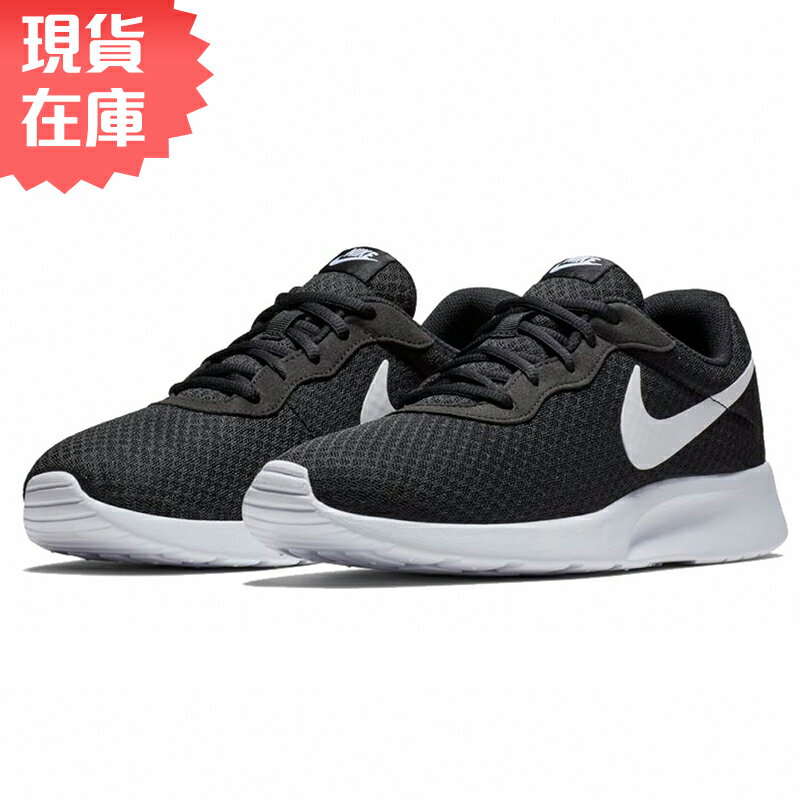 ★現貨在庫★ NIKE TANJUN 男鞋 女鞋 慢跑 休閒 輕量 透氣 網布 黑 白 【運動世界】 812654-011【APP限定 | 單筆滿666元結帳輸入序號『19Jul50』再折50元❤】