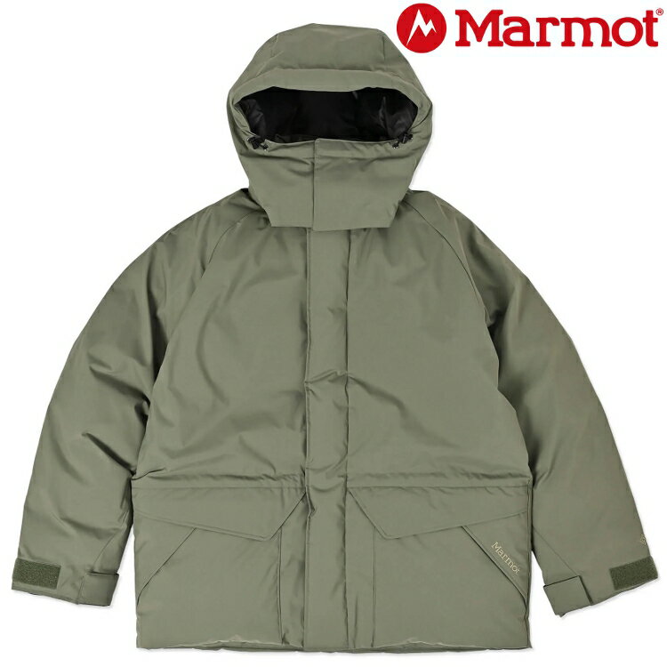Marmot 土撥鼠 Mammoth Down Jacket 中性款 防風羽絨外套 TSAUD019 J027 卡其綠