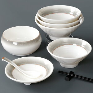 密胺面碗商用仿瓷塑料湯碗創意中式面館專用湯粉米線碗麻辣燙大碗