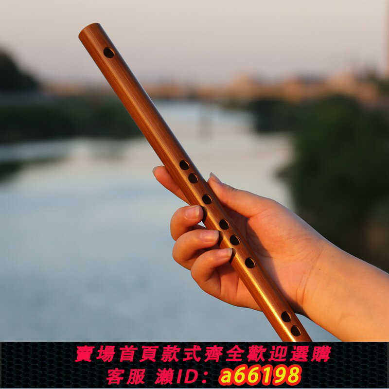 【臺灣公司 可開發票】迷你短笛無膜小笛子初學橫笛自學入門竹笛隨身兒童小易學樂器古風
