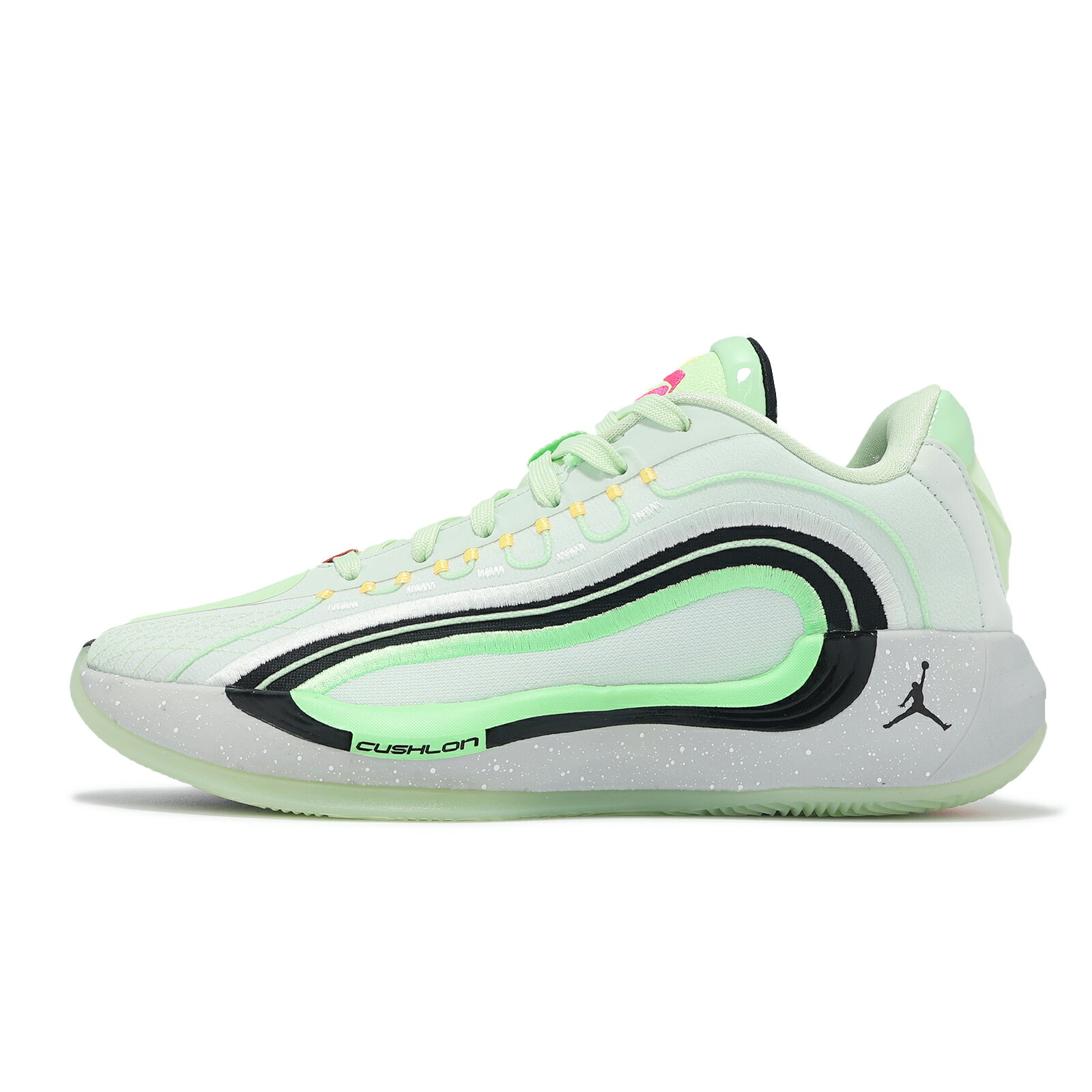 Nike 籃球鞋 Jordan Luka 4 GS 大童 女鞋 Space Navigator 綠 黑