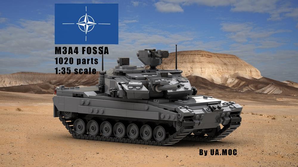 【臺灣公司 品質保固】M3A4坦克MOC-193601軍事系列國產拼插積木模型生日禮物擺件玩具【注意！下單滿299出貨】