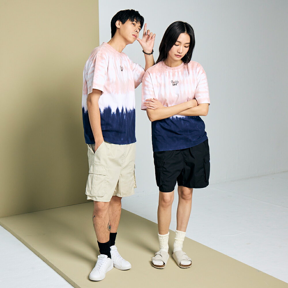Lee 男女同款 寬鬆版 素色 鬆緊褲頭 五口袋 工裝短褲 休閒短褲 | Modern & FITS’ EM ALL 7