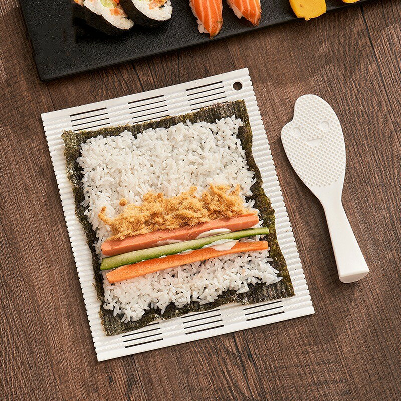[Hare.D]KM壽司捲簾 DIY壽司簾 日式壽司 紫菜包飯 飯糰模具 製作飯糰 手卷壽司手捲壽司圓壽司方壽司