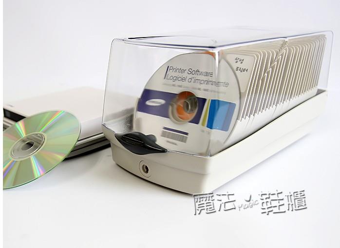 樂天精選~安尚CDC-50K50片裝CD光盤收納盒CD/DVD碟片包防盜鎖標簽貼- 全館免運