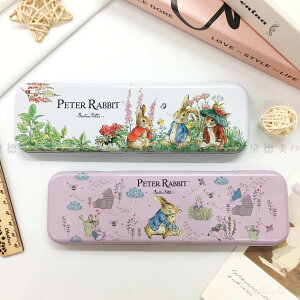 單層鐵筆盒-彼得兔 Peter Rabbit 正版授權