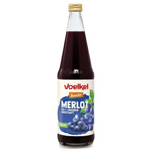 Voelkel 維可 梅洛紅葡萄汁 700ml/瓶 demeter認證(大瓶)