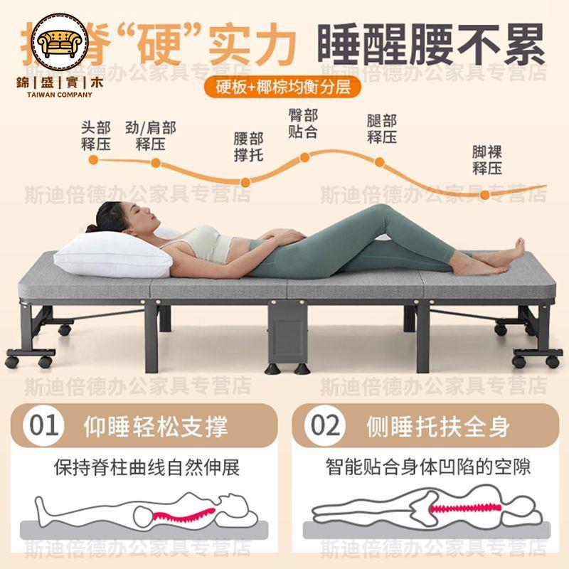 工廠現貨 特惠/免運 躺椅 午睡椅 午休椅 折疊床 懶人躺椅 辦公室午睡椅 午休折疊床單人床辦公室午睡神器家用簡易便攜躺椅陪護戶外行軍床開立發票 售後保障 全館折扣j538