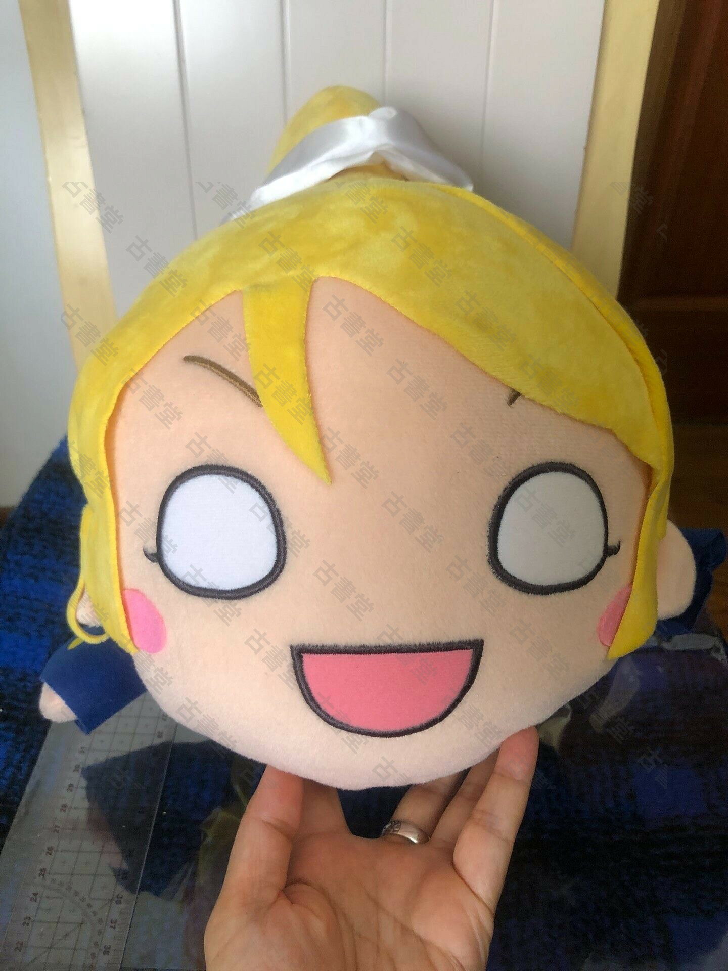 日版U's Lovelive 絢瀨繪裡 40cm 趴姿 Aqours 水團 公仔 清倉 特價