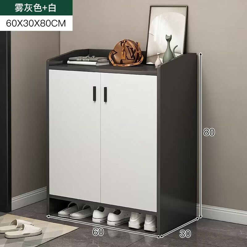 【幸福驛站】簡易鞋櫃家用門口樓道外出租屋用入戶門收納經濟型防塵鞋架小戶型