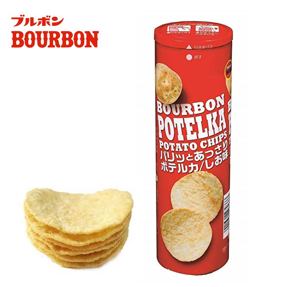 Bourbon北日本 鹽味洋芋片(65g) ブルボン ポテルカしお味
