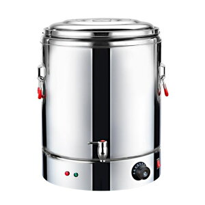 奶茶桶大容量電加熱保溫桶商用蒸煮桶熱水桶燒水桶  都市時尚DF