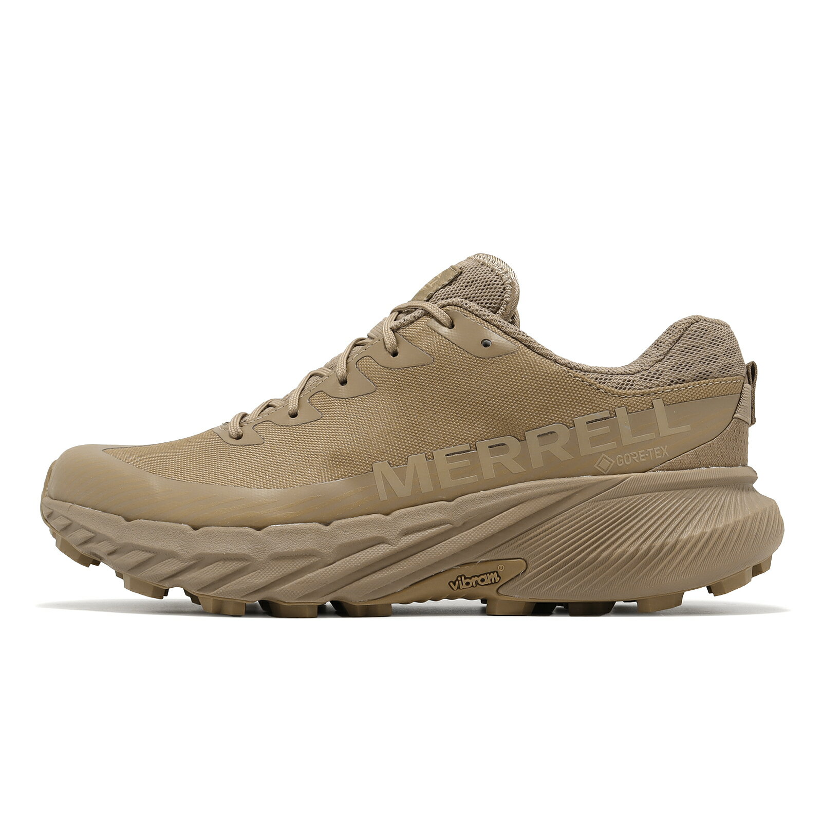 Merrell 越野跑鞋 Agility Peak 5 Tactical GTX 男鞋 狼棕 防水 戰術系列 ML005765
