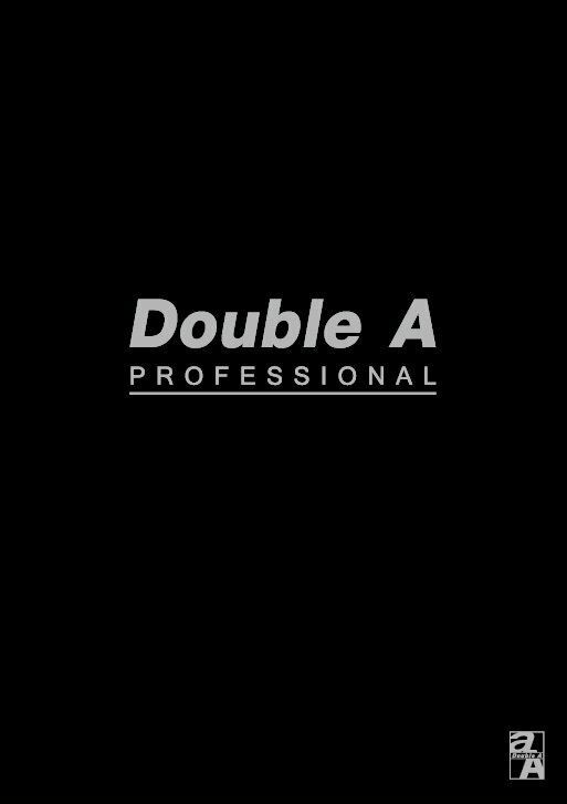 【DOUBLE A】辦公室系列筆記本-B5/膠裝/40頁(黑)