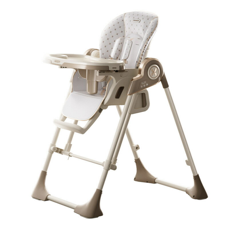 免運 開立發票 寶寶餐椅 兒童餐椅 搖椅寶寶餐椅嬰兒學坐秋千哄睡神器餐桌椅二合一