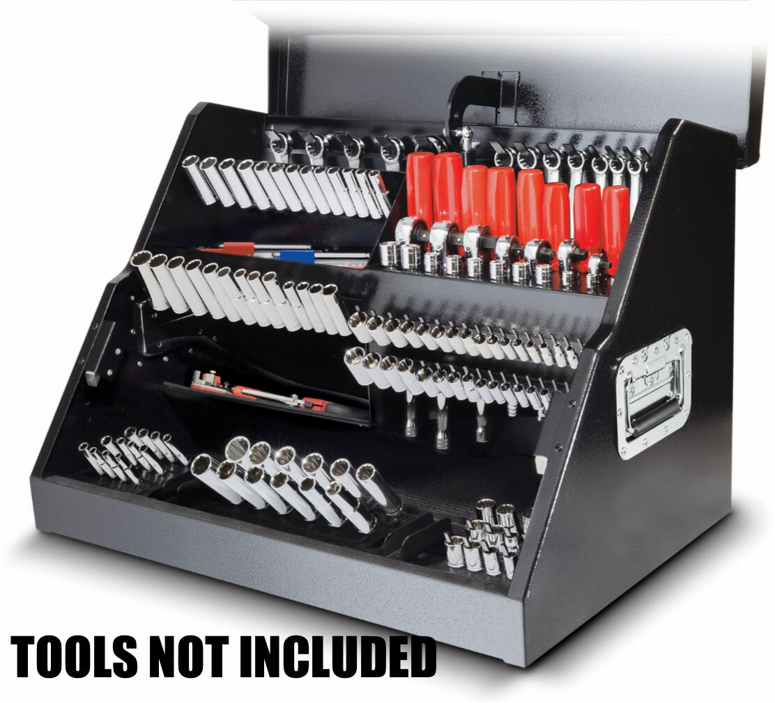 toolsmithdirect: Powerbuilt 26 Rapid Box Portable Slant Front Tool Box 