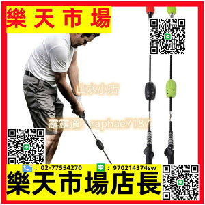 高爾夫發聲揮杆棒 可調節6檔 GOLF熱身訓練 揮杆訓練器 初學練習器HGB012-小店