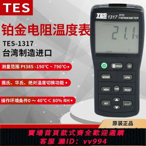 臺灣泰仕TES1315/1316數字溫度測試儀USB記憶型溫度計K型電子測溫