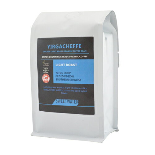 <br/><br/>  【SWEETWATER】耶加雪夫黃金淺焙有機咖啡豆---半磅(227g)<br/><br/>