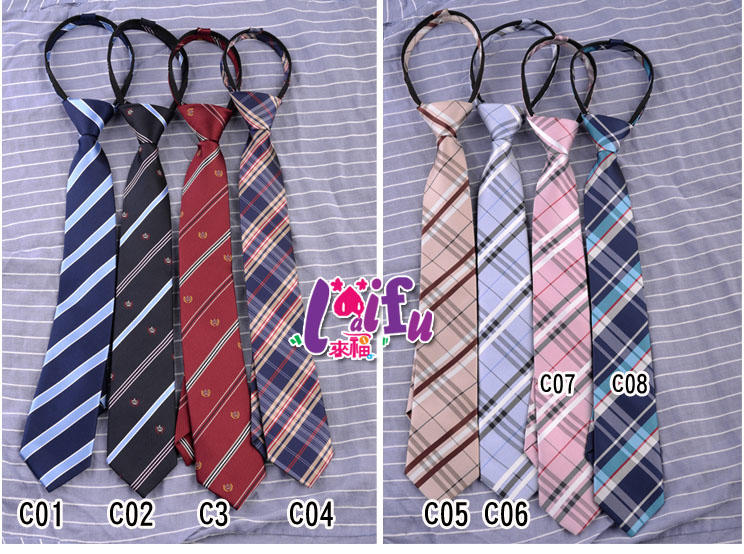 來福領帶，k1203拉鍊領帶39CM拉鍊領帶免手打領帶短版領帶窄領帶6CM，售價170元