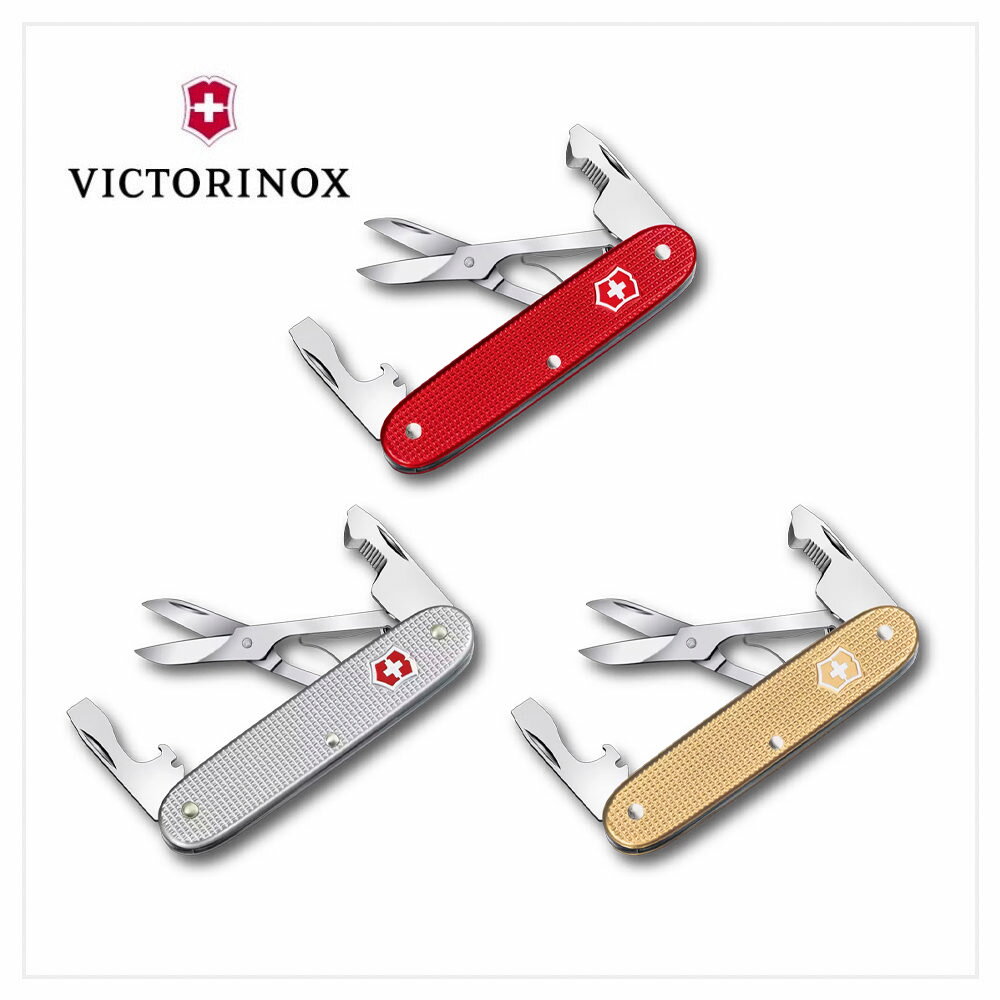 VICTORINOX 瑞士維氏 瑞士刀 Companion Slim Alox 93mm 6用 鋁合金 0.8170.20/0.8170.26/0.8170.28