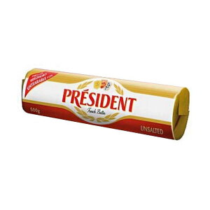 法國總統牌無鹽發酵奶油塊500g/塊