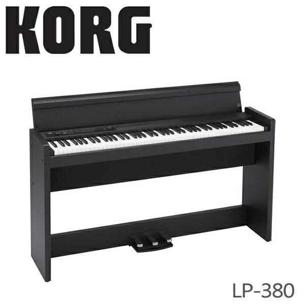 【非凡樂器】KORG數位鋼琴 LP380U 日本原裝進口 / 黑色款含琴椅 / 公司貨保固