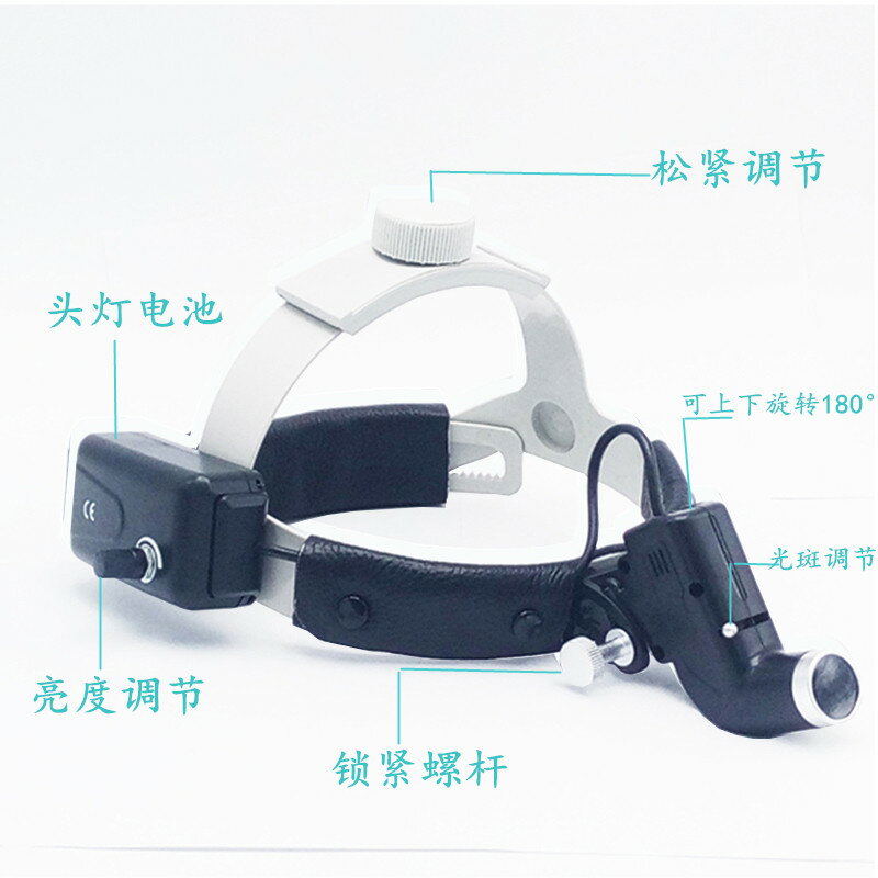 5W醫用頭燈 牙科口腔燈耳鼻喉 眼科 脊柱 外科檢查 整形 手術頭燈 小山好物嚴選 5