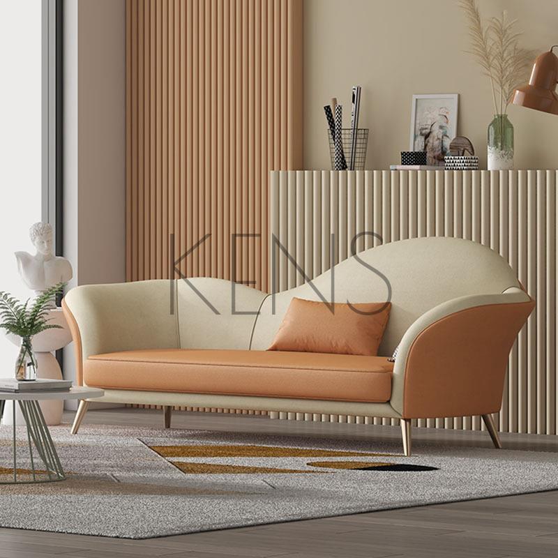 【KENS】沙發 沙發椅 北歐輕奢沙發現代簡約大師設計小清新網紅客廳公寓創意小戶型沙發