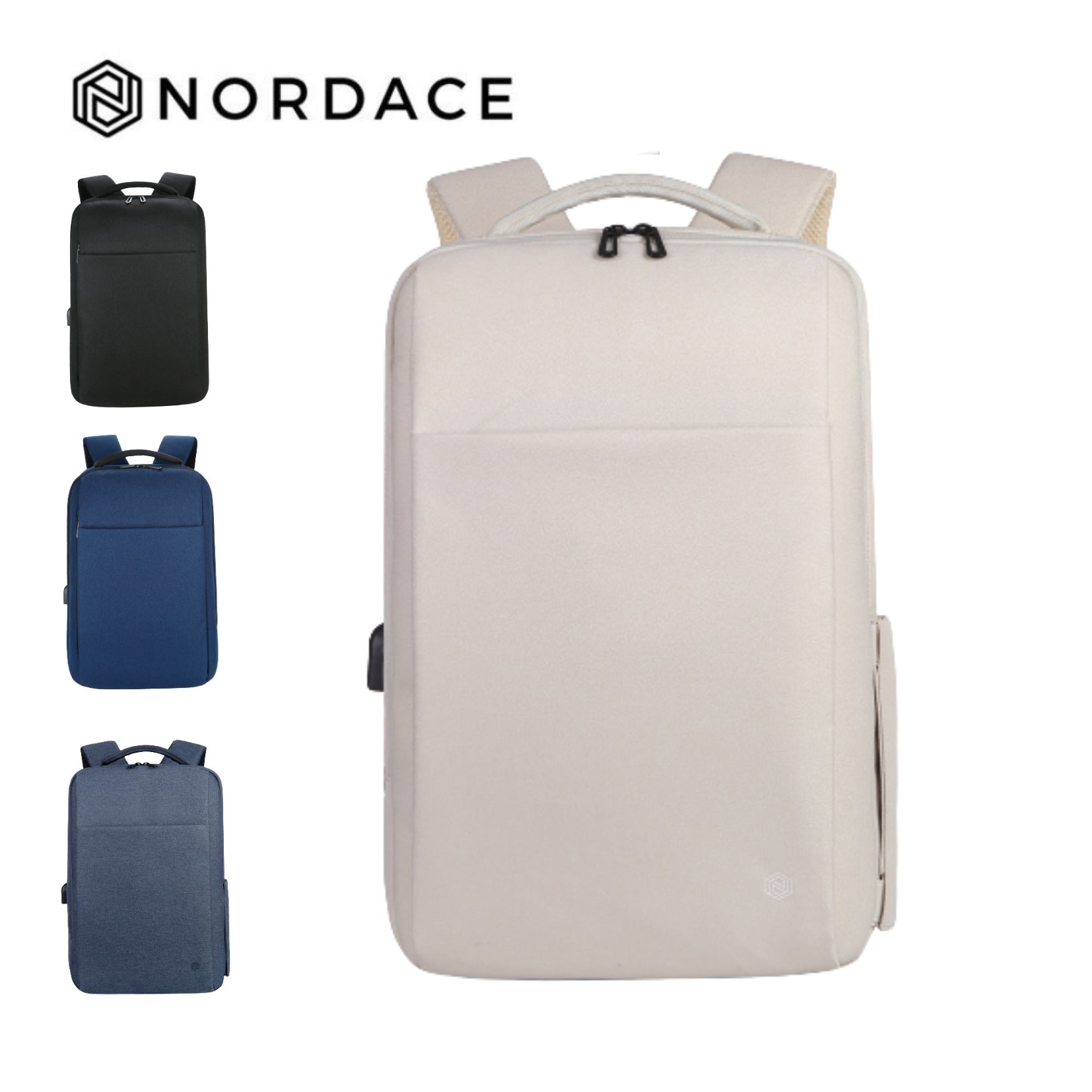 Nordace Bergen - 後背包 斜背包 手提包 胸包 側背包 旅行包 工作包 四色可選-杏色