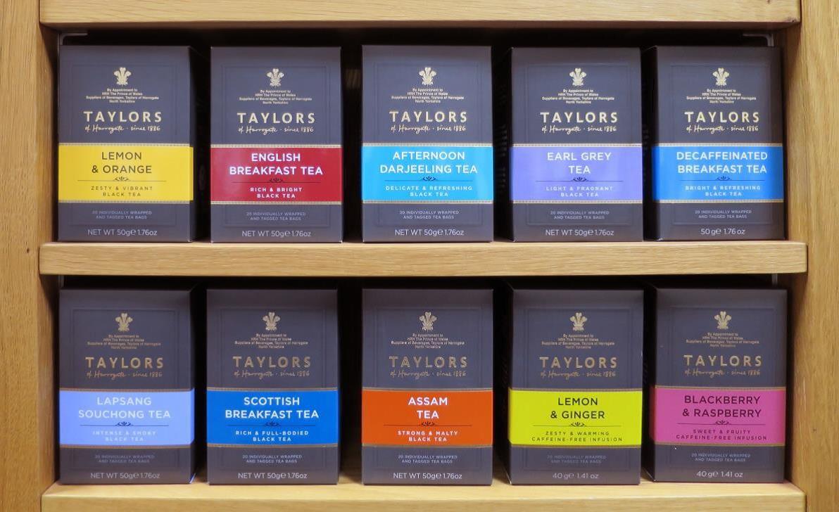 英國 TAYLORS 皇家泰勒茶包系列 - 檸檬香橘茶 Lemon & Orange Tea 20入/盒 6