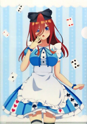 中野三玖A4檔案夾愛麗絲ver.電影五等分的新娘